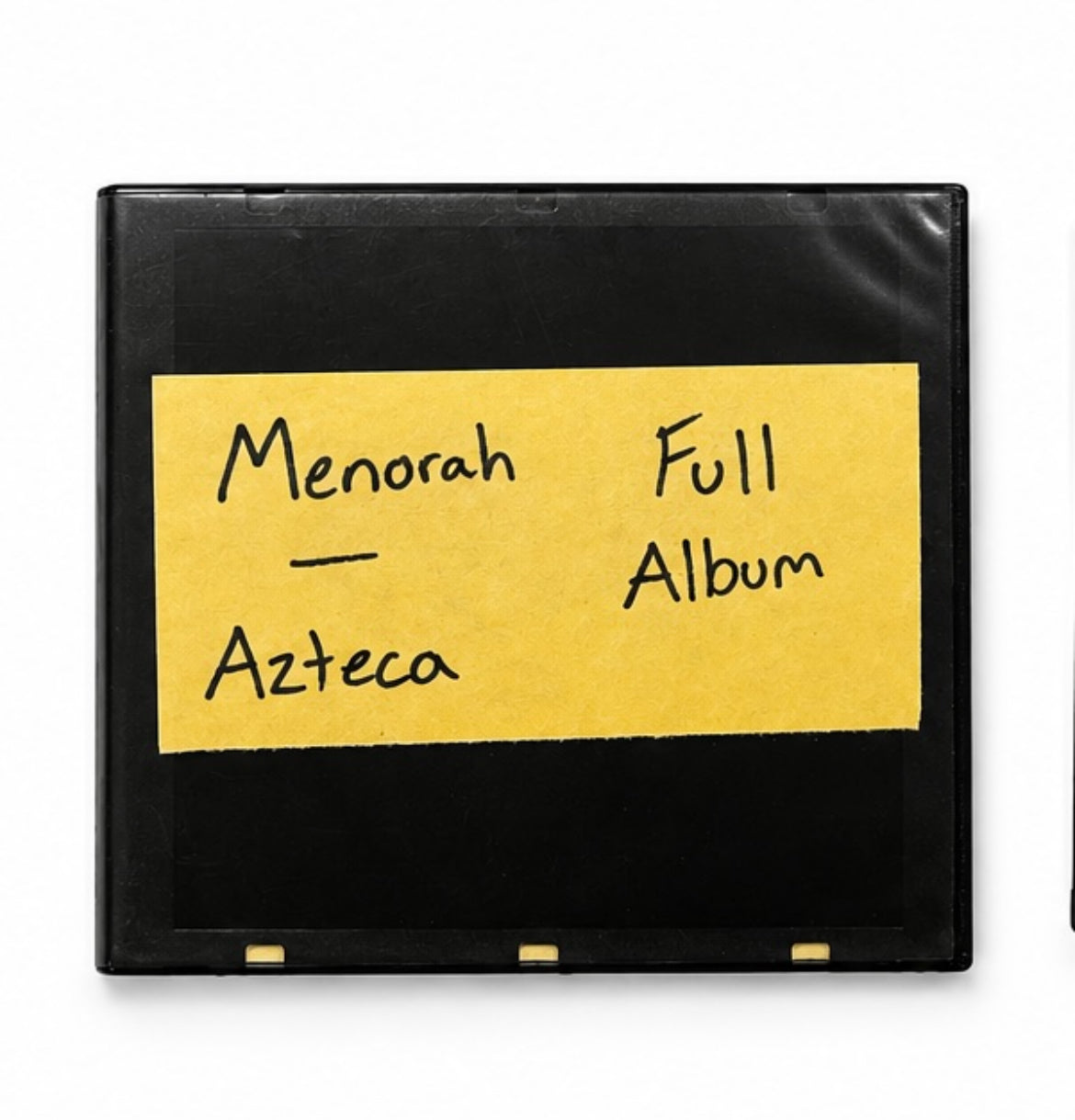 Menorah - AZTECA full album on CD with signed letter from all band members TOUR EXCLUSIVE